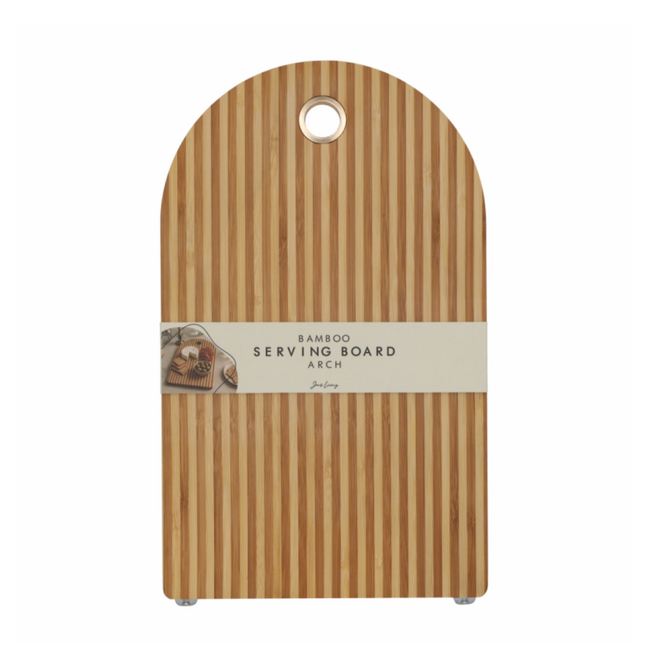 Serveerplank boog bamboe