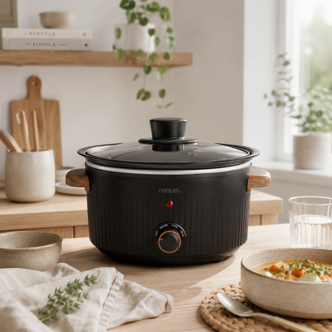 Slowcooker 3L Roots zwart