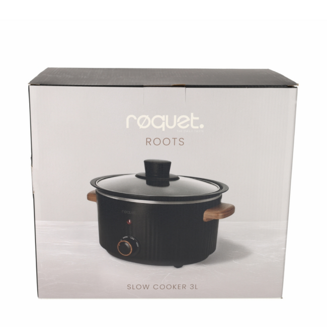 Slowcooker 3L Roots zwart