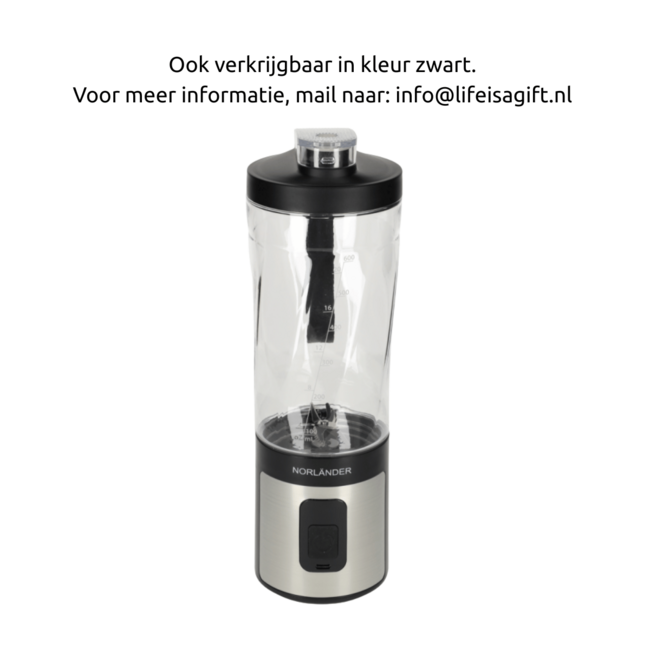 Norländer On the go blender steengrijs
