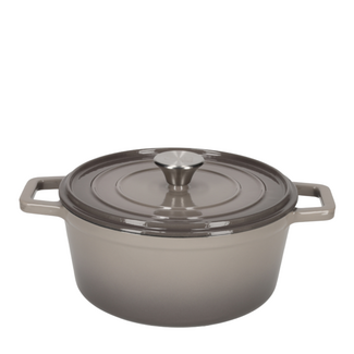 Gietijzeren braadpan 24 cm grijs