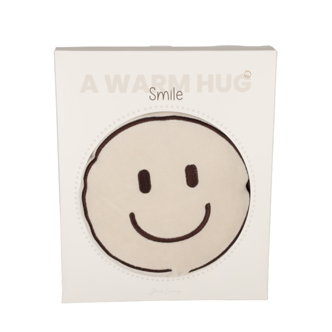 Hittepit Smiley beige pittenzak