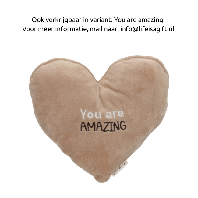 Hittepit Smiley beige pittenzak