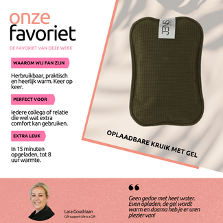 Oplaadbare kruik groen
