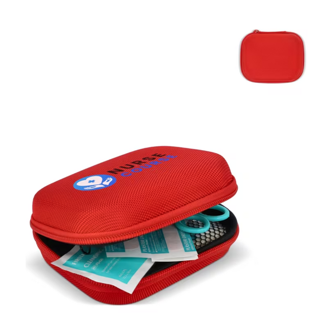 Eerste hulp set EHBO 15-delig rood