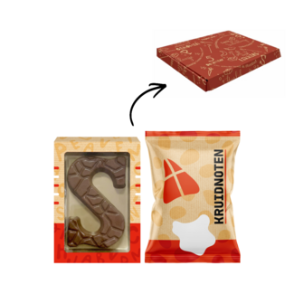 Brievenbuspakket Sinterklaas letter en kruidnoten