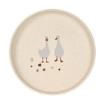 Lässig Plate P/Cellulose Tiny Farmer Sheep/Goose Nature