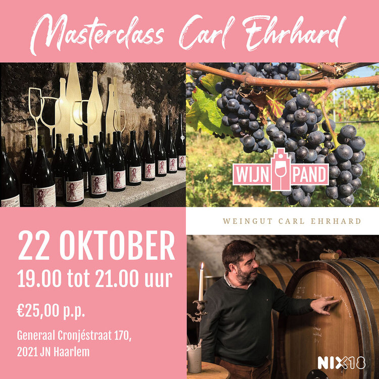 Masterclass Carl Ehrhard | woensdag 22 oktober 2025