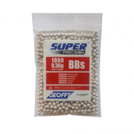 GEOFFS™ SUPER PRECISION™ BBS 0.36G 1000 WHITE