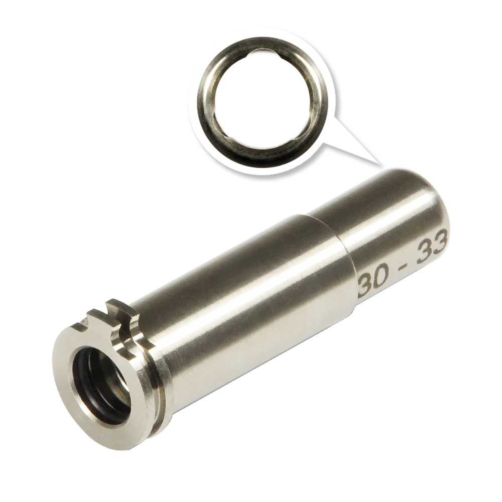 CNC Titanium Adjustable Air Seal Nozzle AEG Series
