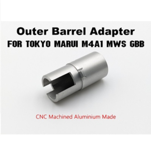 Tm M4a1 MWS GBB Outer Barrel Adapter