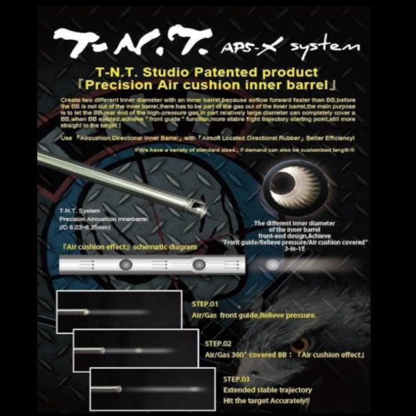 TNT Studio TNT 570mm S+ AEG/SRS Barrel