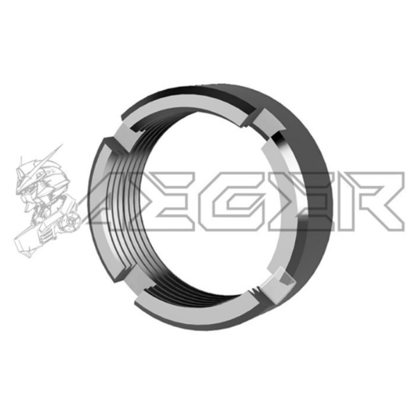 Jaeger Precision Stainless Steel Barrel Nut for TM MK18 NGRS & GBBR