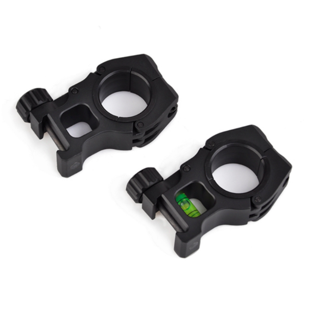 Aim-O M10 1 inch to 30mm Rings With Level
