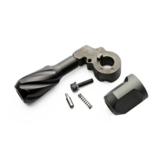 VSR-10 Twisted Hollow Bolt Handle With End Cap for Left Hand