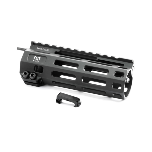 Maple Leaf CNC "Front Charging" M-LOK handguard 4" For WE/VFC/GHK M4/AR15 GBB Rifle Series