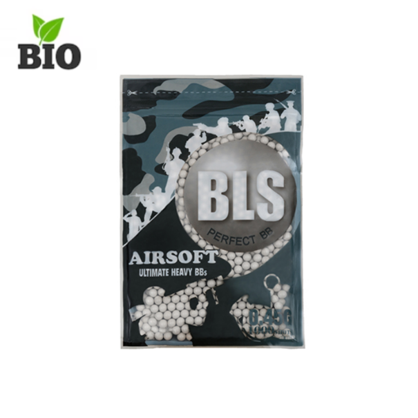 BLS  0.45g Biodegradable bbs (1000 pack) - White