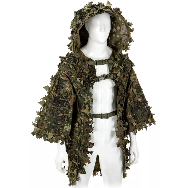 Invader Gear Ghillie Cape With Leaves