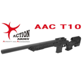 AAC T10 Airsoft Sniper Rifle Black