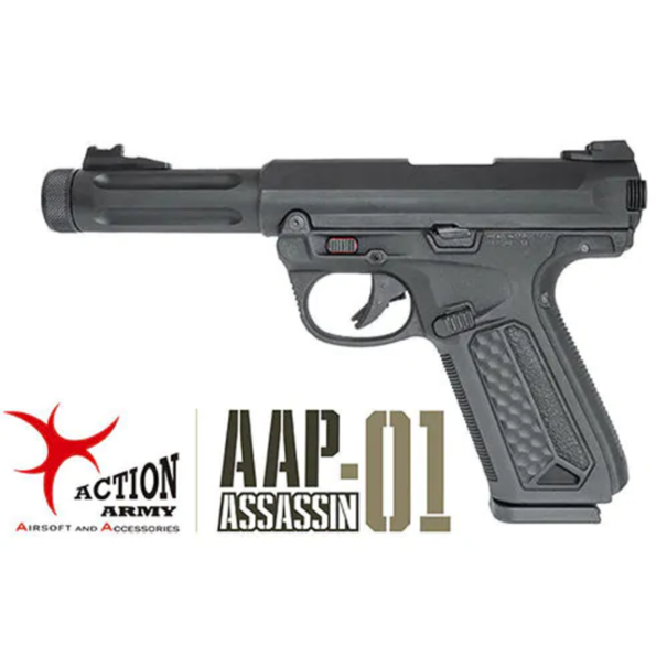 Action Army AAP-01 Assassin GBB Black