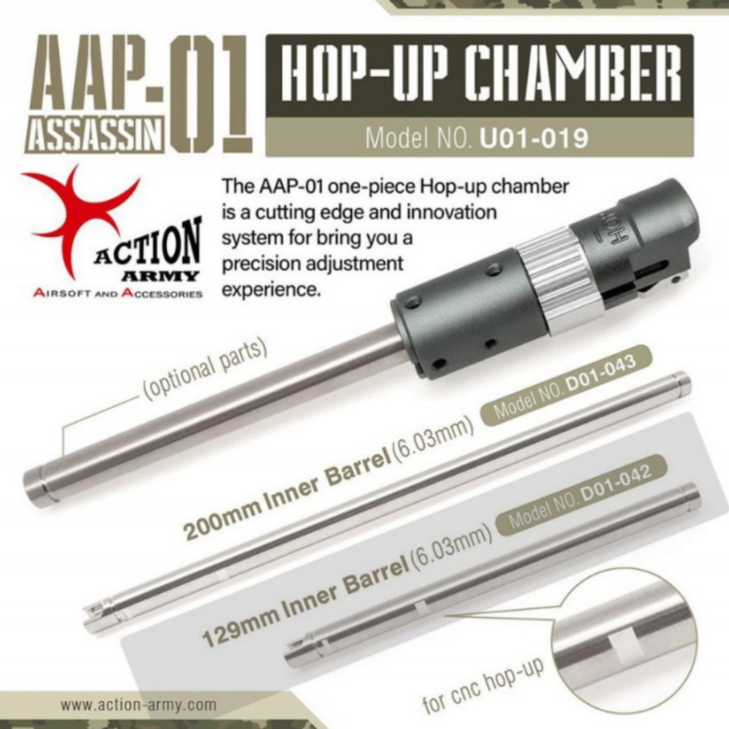 6.03 Barrel AAP01 129mm