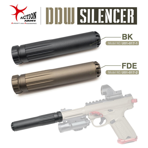 Action Army DDW Suppressor for AAP-01