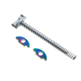 AAP01 Aluminium Guide Rod Set - Silver