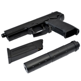 HFC 23 Socom Gas Pistol with Silencer