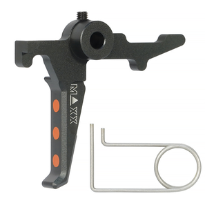 CNC Aluminum Advanced Trigger (Style E) (Black) For MTW