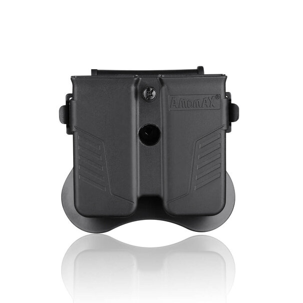 Amomax Universal Double Pistol Magazine Pouch