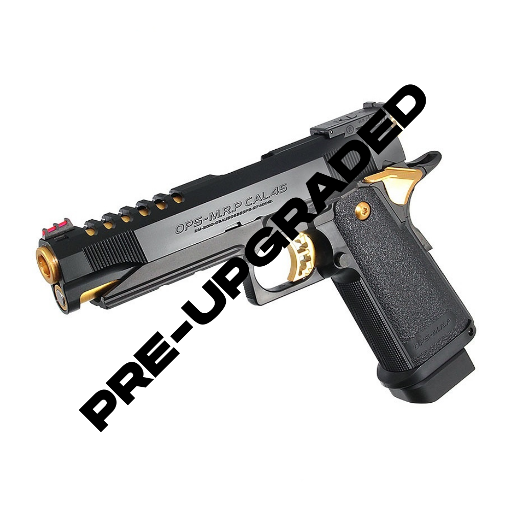 トイガン TOKYO MARUI Hi-Capa 5.1 GOLD Match TOKYO MARUI HI CAPA 5.1 GOLD MATCH GREEN GAS AIRSOFT PISTOL
