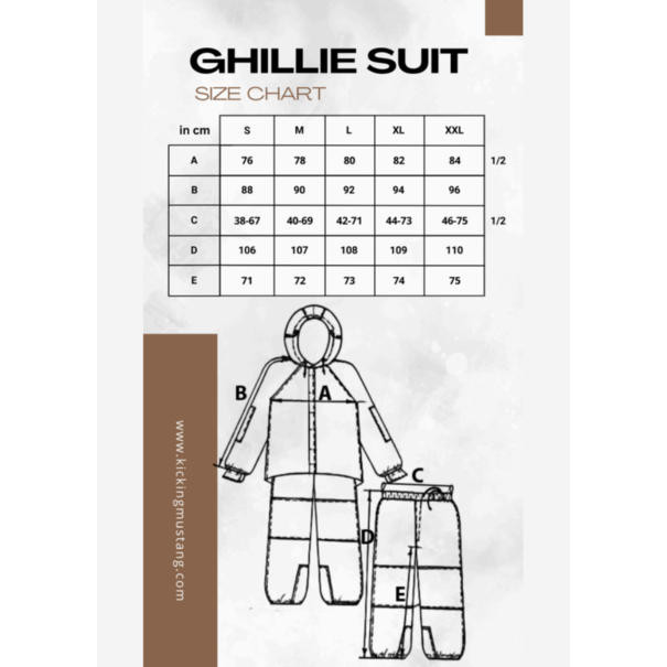 Kicking Mustang KMCS Next Gen Green Ghillie Suit