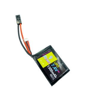 1500mAh LiPo 7.4V 20C stick (PEQ/AN-15) - Mini Tamiya