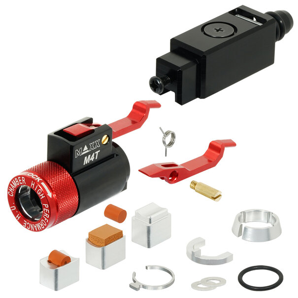 Maxx Model CNC Aluminum Hopup Chamber/Adjuster M4T (for TM MWS M4)