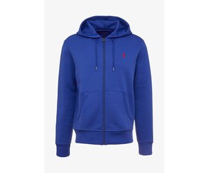 blue polo hoodie mens