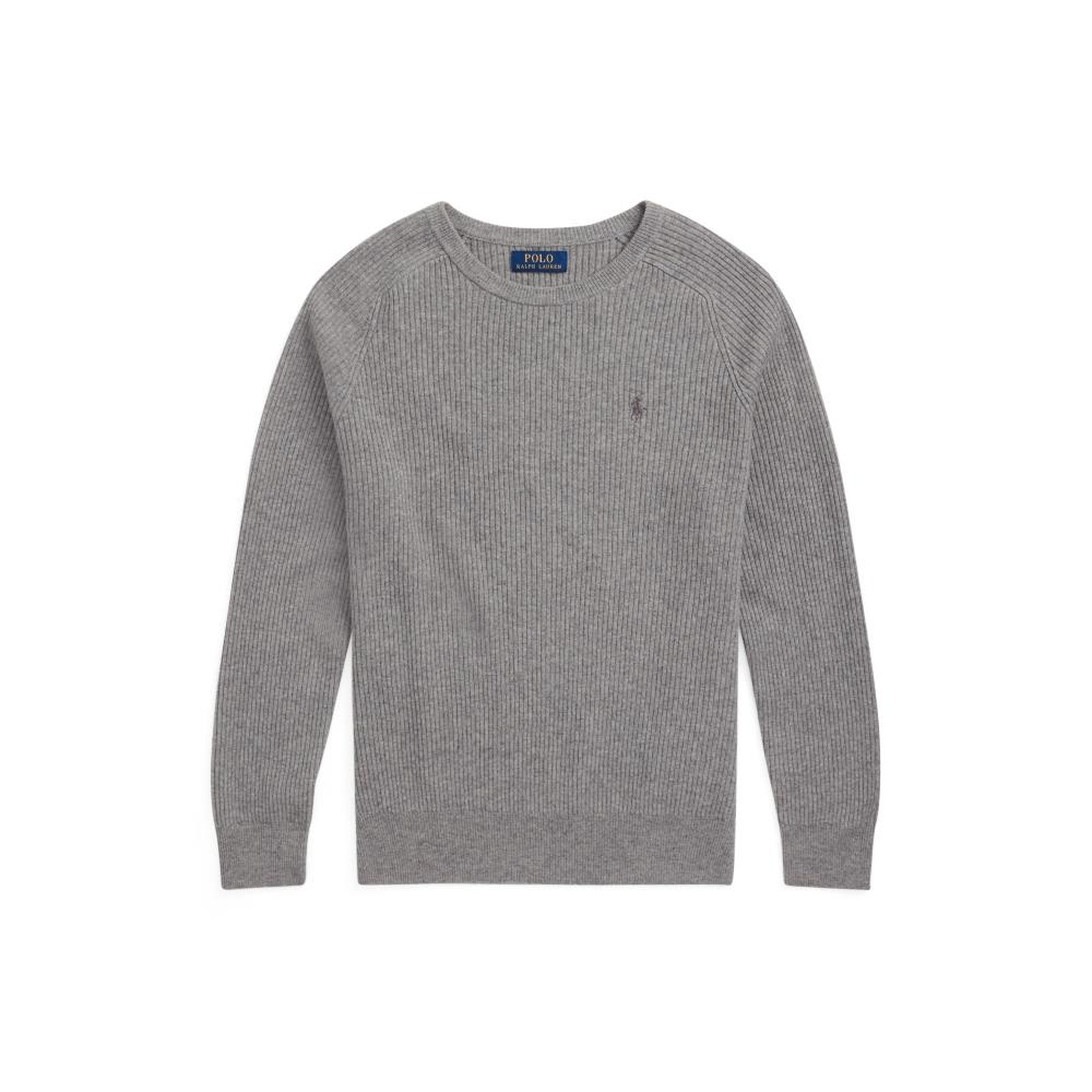 Cotton Sweater Ralph Lauren Grijze Trui POLO RALPH LAUREN Big Tall