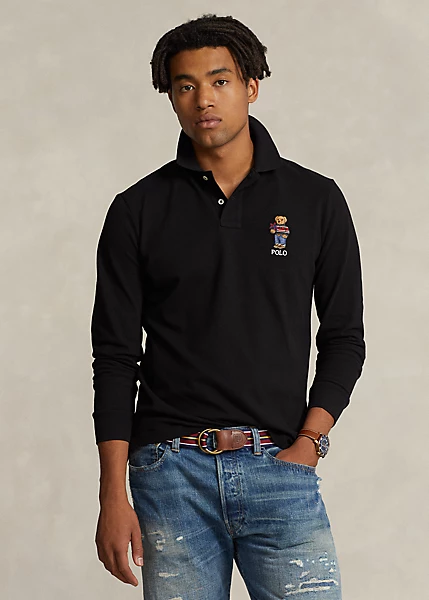 Polo longsleeve Polo Bear-3