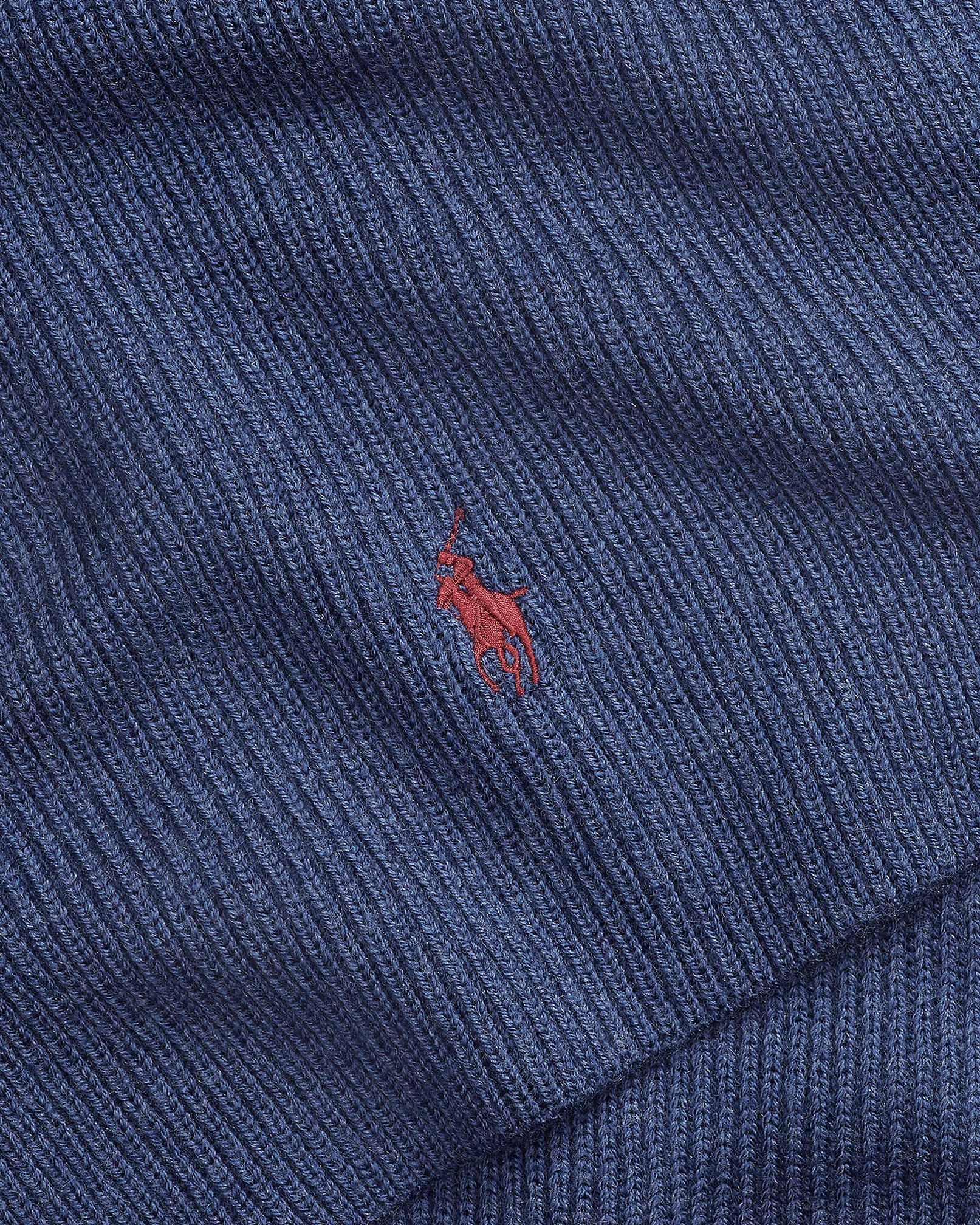 Signature pony Wool scarf-2