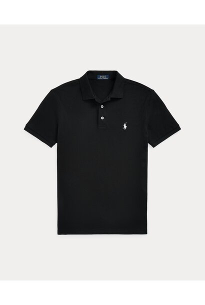 Custom slim fit stretch polo