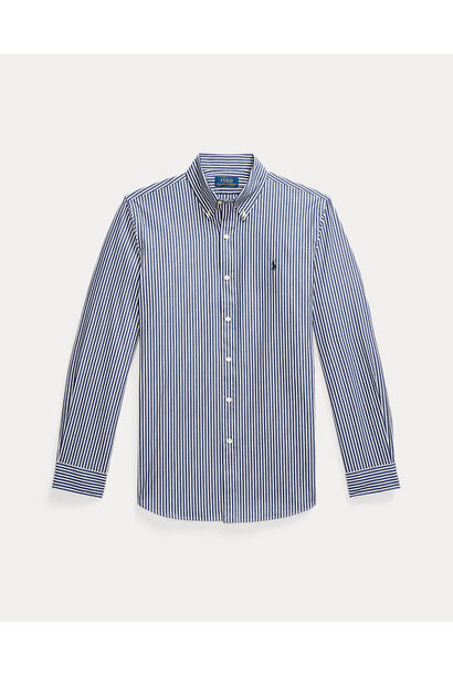 Custom fit poplin shirt
