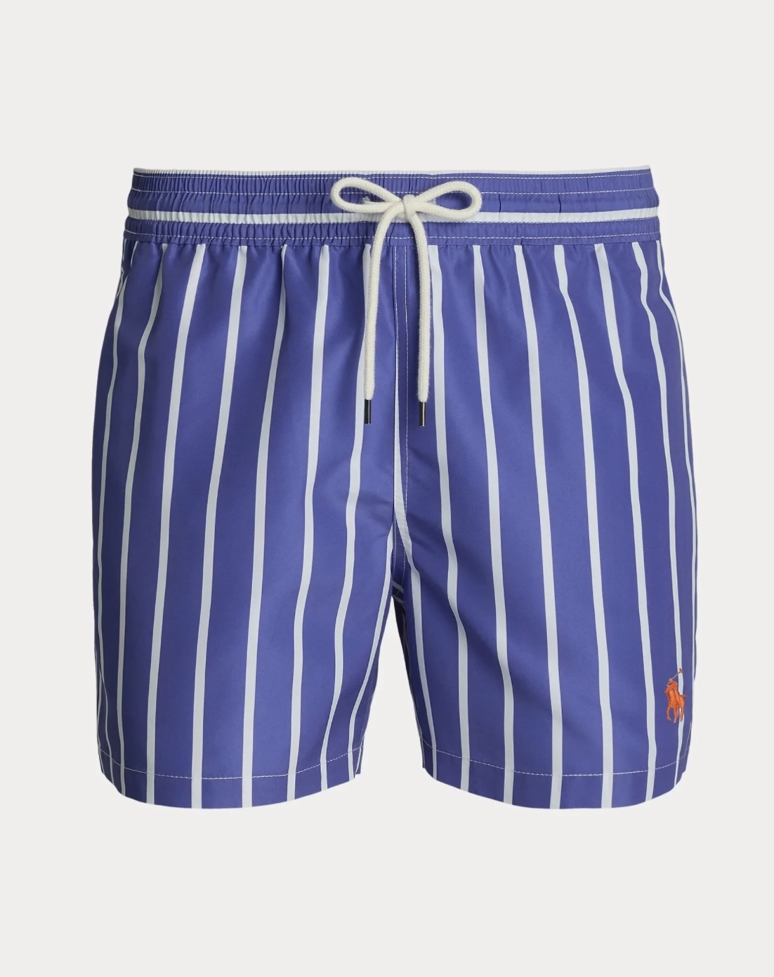 Zwembroek blauw wit streep Polo Ralph Lauren