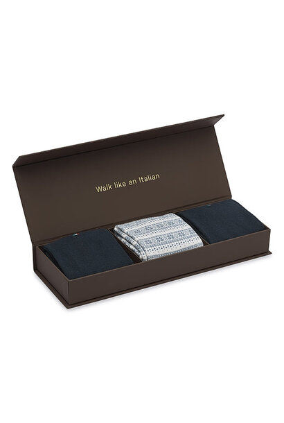 Geschenkdoos 3 paar sokken