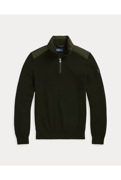 Washable wool hybrid jumper