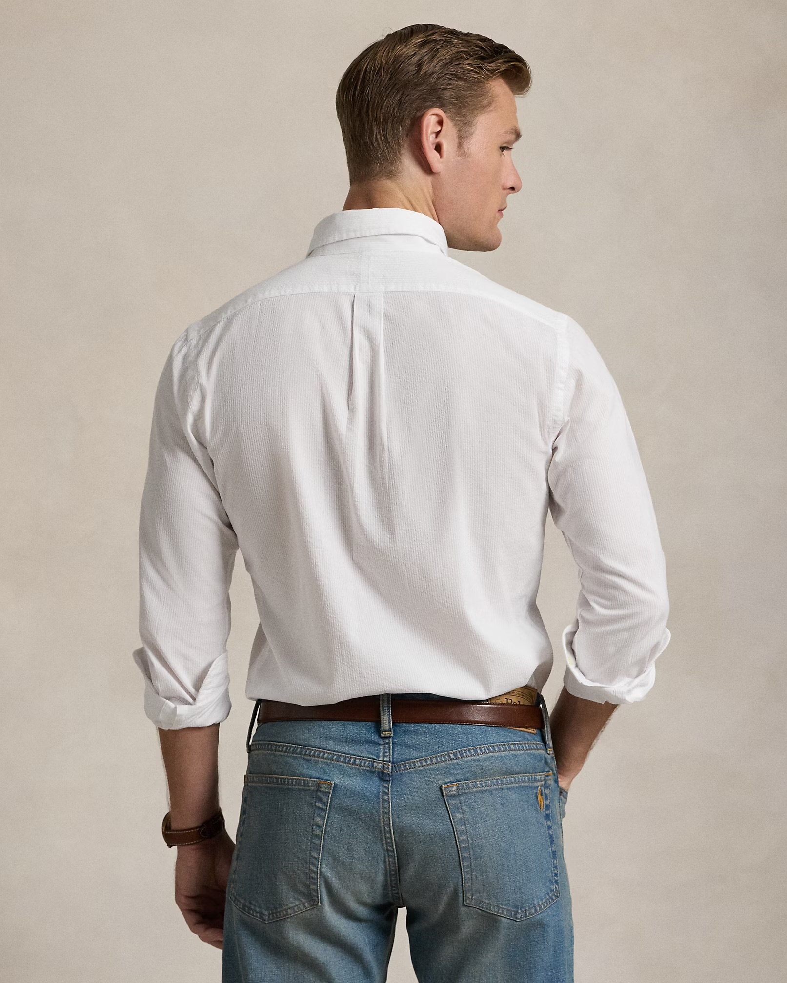 Seersucker shirt-3