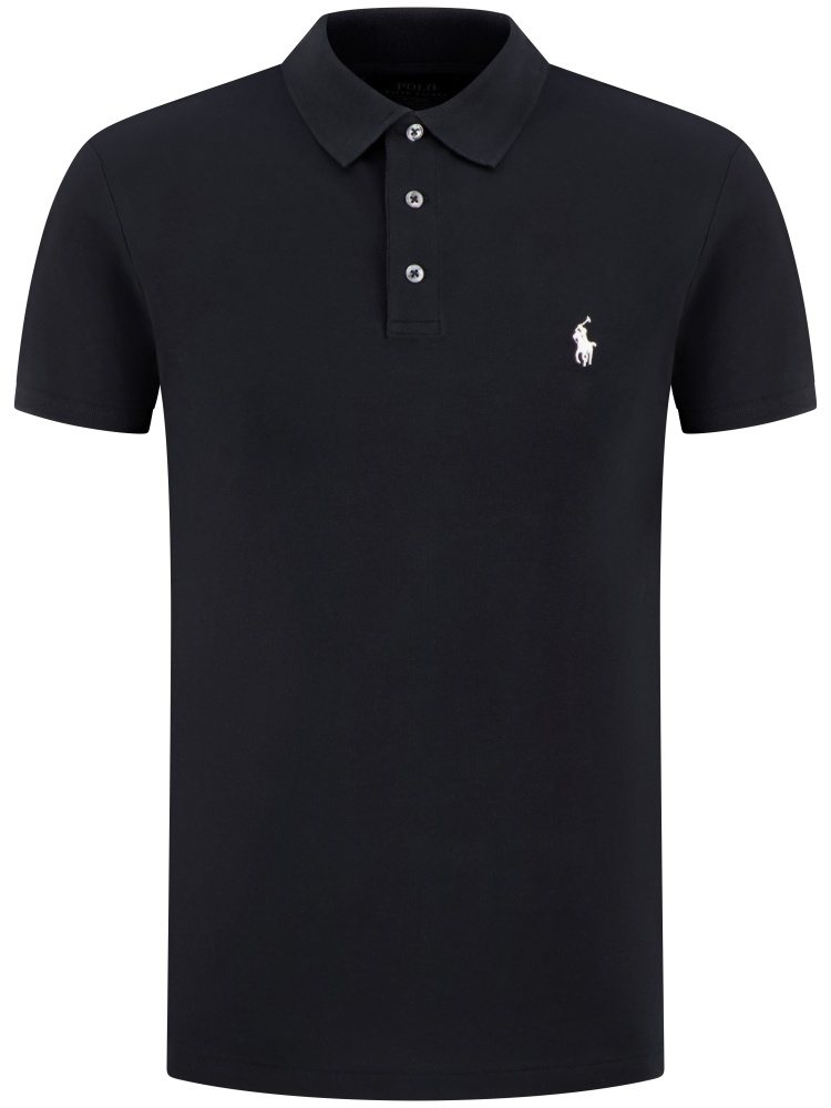 Custom slim fit stretch polo-1