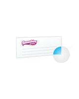Complimentcard enkelzijdig 1 PMS 300 grams mat natuurkarton