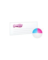 Complimentcard enkelzijdig 2 PMS 300 grams mat natuurkarton