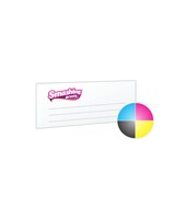 Complimentcard enkelzijdig fullcolor 300 grams mat natuurkarton