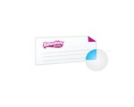 Complimentcard dubbelzijdig 1 PMS