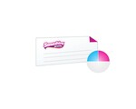 Complimentcard dubbelzijdig 2 PMS